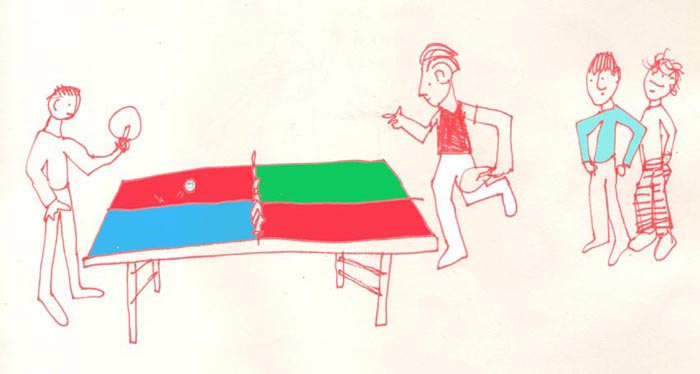 ping pong nao se joga sozinho leve